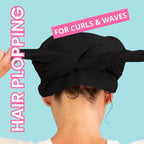OOF! Halo T-Shirt Hair Towel | 100% Cotton Jersey Knit w/MoistureLock | No - Image 2