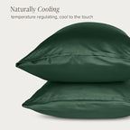 Bare Home 100% Rayon Made from Bamboo Luxury Standard Size Set of 2 Cooling - Image 6