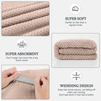 BEoffer 2 Pack Microfiber Hair Towel - Image 2