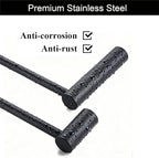 Towel Racks for Bathroom, NEWRAIN 30 inch Double Bath Towel Bar Wall Mounted - Image 5