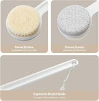 Foot Pumice Stone for Feet, 2 in 1 Foot Pumice Scrubber for Wet or Dry Brushing - Image 2