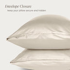 Bare Home 100% Rayon Made from Bamboo Luxury Body Size Cooling Pillowcase - Image 5