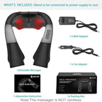 AERLANG Shiatsu Back and Neck Massager, Back Massager Deep Tissue Kneading Neck - Image 6