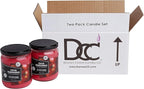 McIntosh Apple 2 Pack Odor Eliminating Highly Fragranced Candle - Image 6