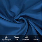 Mulberry Silk Pillowcase for Hair and Skin, Queen Size Cooling Silk Pillow Case - Image 2