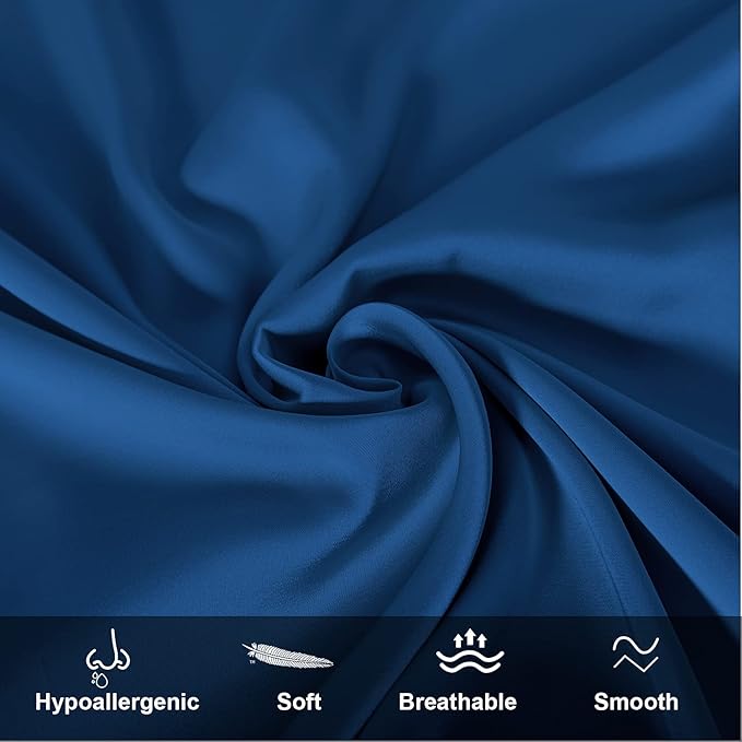 Mulberry Silk Pillowcase for Hair and Skin, King Size Cooling Silk Pillow Case - Image 2