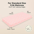 KeaBabies 2-Pack Organic Crib Sheets - Image 2