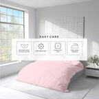 Kotton Culture 3 Pc Duvet Cover Queen Size/Full Size Set-100% Egyptian Cotton - Image 5