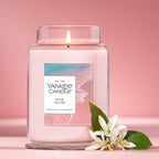 Yankee Candle Pink Sands Scented Candle, 22oz Large Jar - Image 4