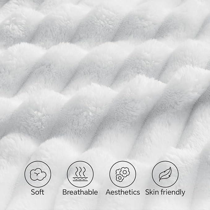 BEDELITE Fluffy Faux Fur Body Pillow Cover - Image 4