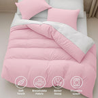 Pure Bedding Duvet Cover Twin/Twin XL Size - Image 4