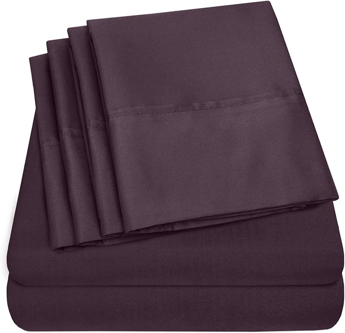 Cal King Size Bed Sheets by SweetHomeCollection