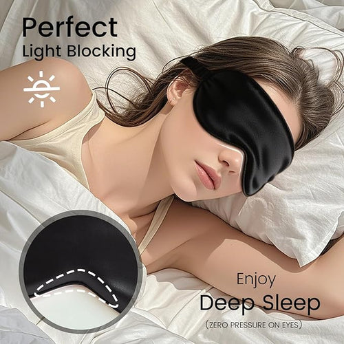 100% Pure Mulberry Silk Eye Mask - Image 2