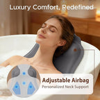 Bath Pillow for Tub, Adjustable Silicone Bathtub Pillows for Head and Neck - Image 2