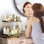 Makeup Organizer for Vanity, 2-Tier Bathroom Countertop Organizers, Bathroom - Image 3
