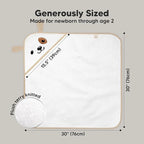 KeaBabies Hooded Baby Towel for Newborn - Image 4