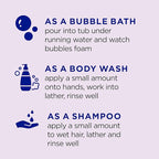 Dr Teal's Kids 3-in-1 Sleep Bath: Bubble Bath, Body Wash & Shampoo - Image 4