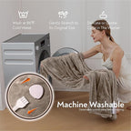 Wapaneus Foot Pocket Heated Blanket Electric Throw - Image 6