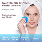 Silicone Face Scrubber for Men and Women， 2Pack Facial Cleansing Brush Silicone - Image 2