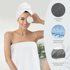 MaopaoBeauty 35X70 Inches Extra Large Bath Towels Sets of 4 - Image 4