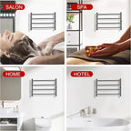 Heated Towel Racks for Bathroom, Wall Mounted Electric Towel Warmer Racks - Image 6