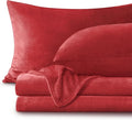 BEDELITE Flannel Sheets Twin Size Red by BEDELITE