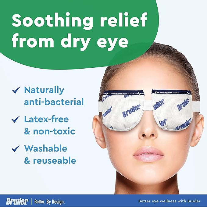Bruder Moist Heat Eye Compress | Microwave Activated | Fast Acting and - Image 4
