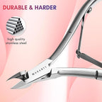 Makartt Cuticle Nipper, Full Jaw Sharp Nail Trimmer Cutter - Image 4