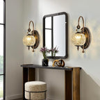 Piepooye Vintage Bronze Wall Sconce - Image 6