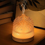Lecdura Glass Essential Oil Diffuser, 200ml Ultrasonic Aroma Diffusers by Lecdura