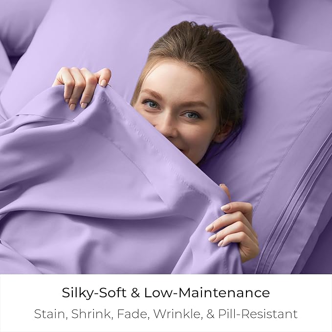Mellanni California King Size Flat Sheet - Image 5