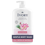Ivory Body Wash, Designed for the Whole Family, Gentle Formula, Free of Dyes by Ivory