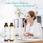 Aromatherapy Essential Oils Roll On Set, Natural Pre-diluted Blend Oils - Image 6