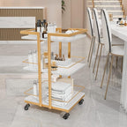 Esthetician Cart with Wheels Utility Salon Rolling Trolley, Tattoo Manicure - Image 2