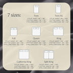 LuxClub 3 PC Twin Sheet Set, Deep Pockets Wrinkle Free Cooling Bed Sheets Hotel - Image 4