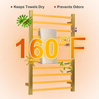 Heated Towel Racks for Bathroom, Wall Mounted Electric Towel Warmer Racks - Image 3