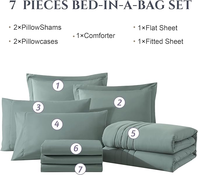 Monbix King Size Comforter Set - Image 8