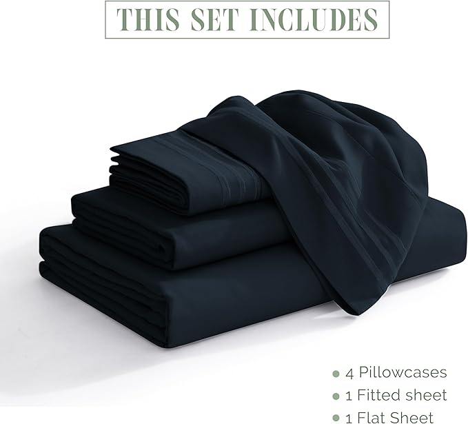 Elegant Comfort Luxurious 1500 Premium Hotel Quality Microfiber Three Line - Image 4