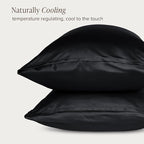 Bare Home 100% Rayon Made from Bamboo Luxury Standard Size Set of 2 Cooling - Image 6