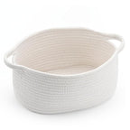 Happyiren Cute Woven Cotton Rope Basket by Unknown