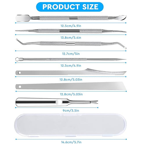 7-Pack Ingrown Toenail Tool Kit - Image 2