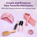 Goody Reversible Satin & Microfiber Turban, Day to Night Styling, Dual-Sided - Image 8