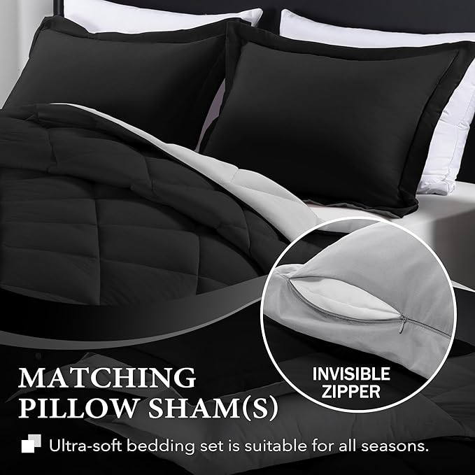 downluxe King Size Comforter Set - Image 3