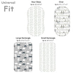 Yoofoss Bassinet Sheets for Baby, Baby Delight, Angelbliss, Soft Breathable - Image 3