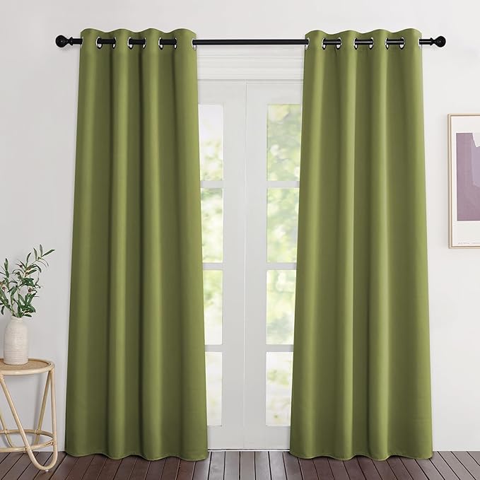 NICETOWN Room Darkening Doorway Curtains 80 inches Long by NICETOWN