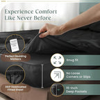 100% Cotton Sheets King Size Sheets Set - Image 5