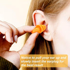 BBTO 24 Pairs Silicone Soft Ear Plugs Waterproof Reusable Noise Reduction - Image 4
