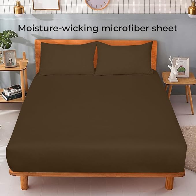 Royale Linens Fitted Sheet Twin - Image 2