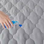Crib Mattress Protector Sheets Fitted Waterproof Crib Mattress Pad Cover - Image 7