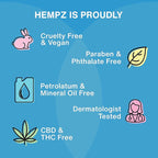 HEMPZ Triple Moisture Body Moisturizer, 17 Oz – Hydrating Lotion Rich - Image 7